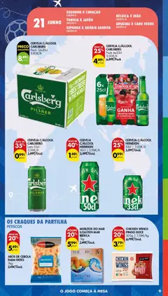 Pré-visualização AROS DE CEBOLA FARM FRITES, 1kg válido de 11/06/2026 | Página: 9 | Produtos: Cabo, Cebola, Mesa, Cerveja