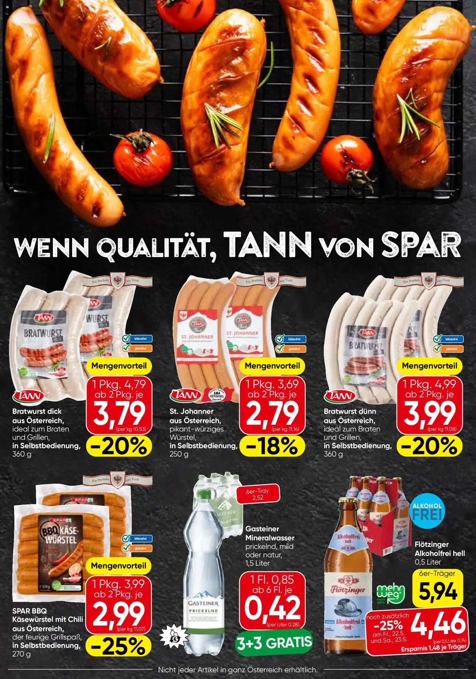Spar Der Perfekte Grillgenuss - Tirol gültig ab 21.05.2026 | Seite: 4 | Produkte: Wurst, Chili, Käse