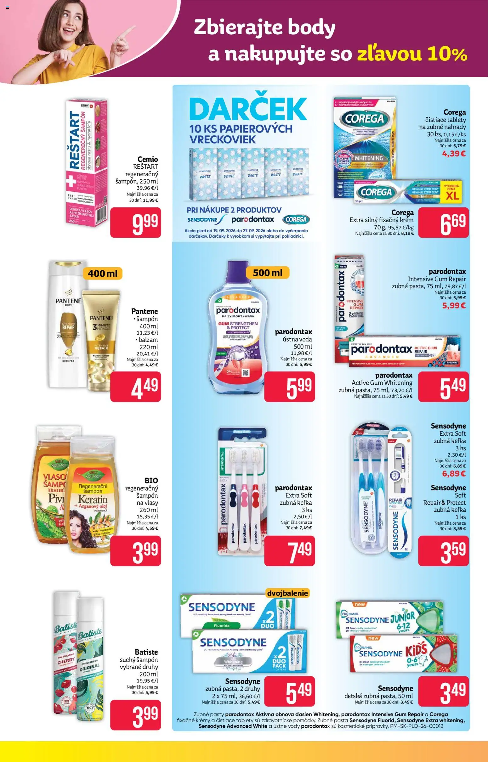 Nové Teta drogerie akcie – leták je platný od 14.09.2026 | Strana: 10