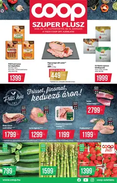 COOP - Szuper Plusz / Tisza - amely érvényes a következő dátumtól: 04.06.2026