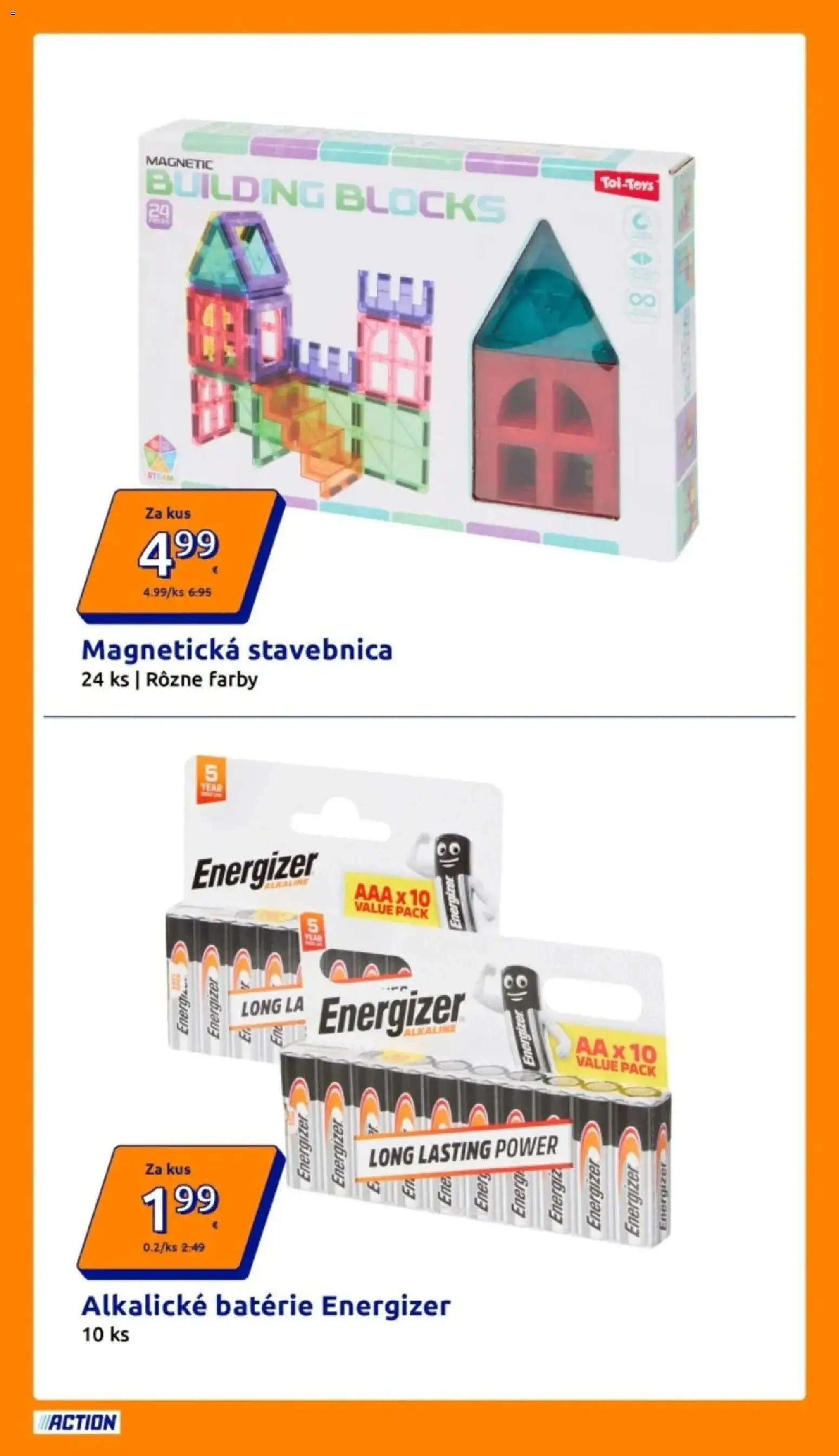 Action aktuálny leták od 12.08.2026 » aktuálna akcia | Strana: 10 | Produkty: Batérie