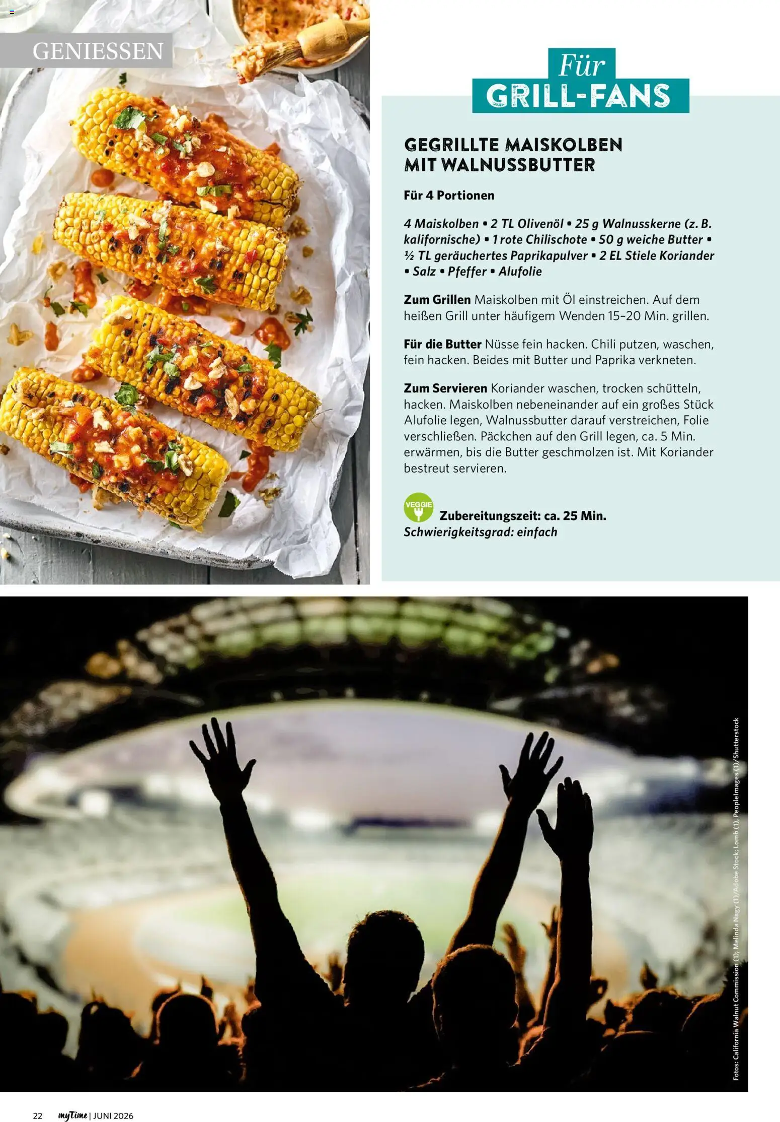 Combi myTime Juni 2026 – gültig ab 01.06.2026 | Seite: 22 | Produkte: Grill, Butter, Öl, Olivenol