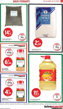 Intermarché - Prévisualisation de HUILE POUR FRITURE, Huile pour friture 5 l valide à partir de 24.04.2026 | Page: 5