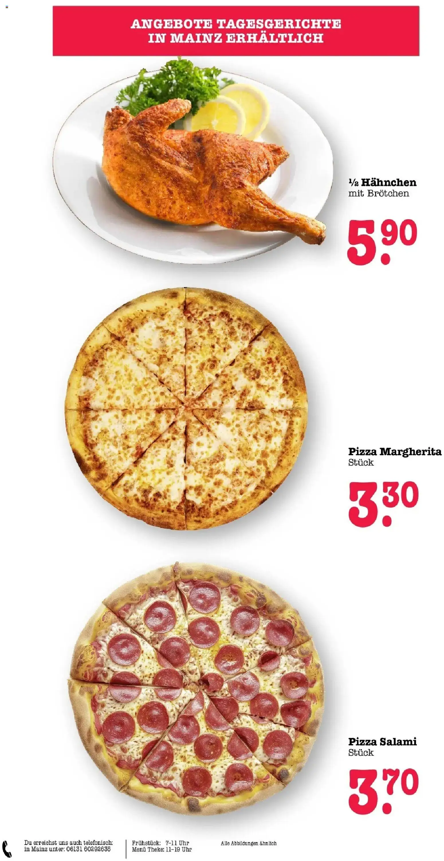 Edeka Prospekt Mainz-Weisenau (ab 19.10.2026) » Angebote Online | Seite: 19 | Produkte: Hahnchen, Theke, Salami, Uhr