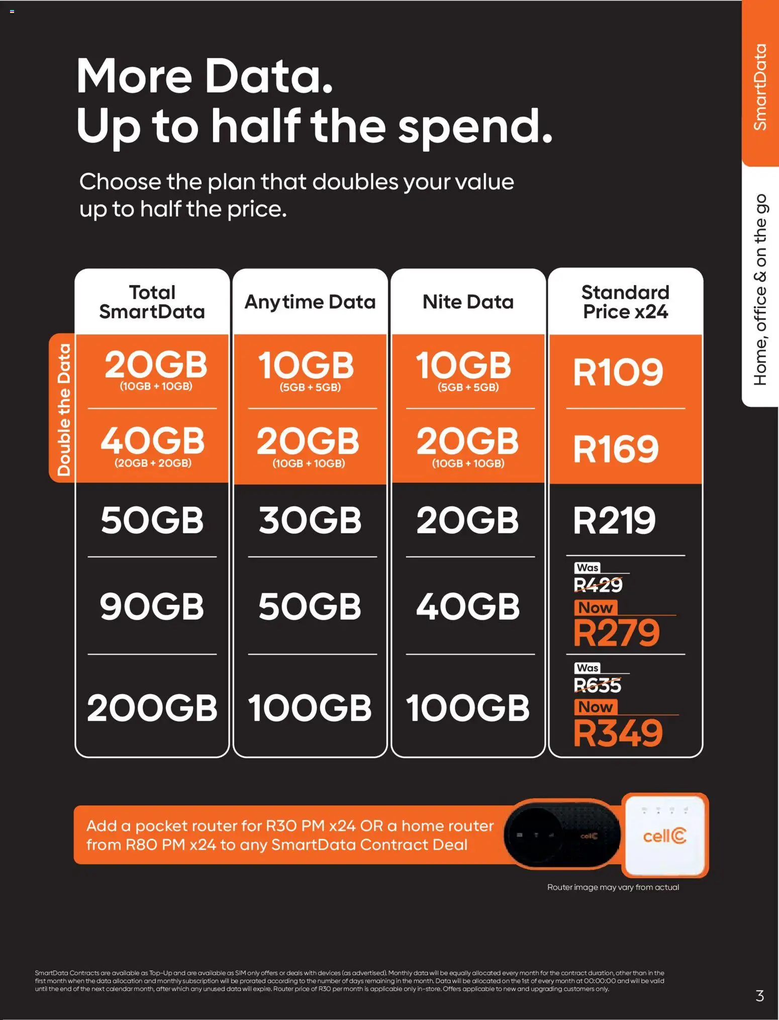 New Cell C catalogue – valid from 22/09/2026 | Page: 5