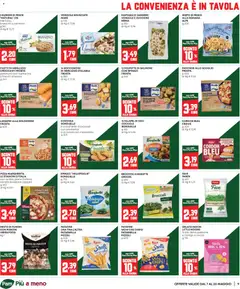 Anteprima del volantino Panorama volantino Occasioni Extra valido a partire dal 07.05.2026 | Pagina: 9 | Prodotti: Patatine, Mozzarella, Mango, Spinaci