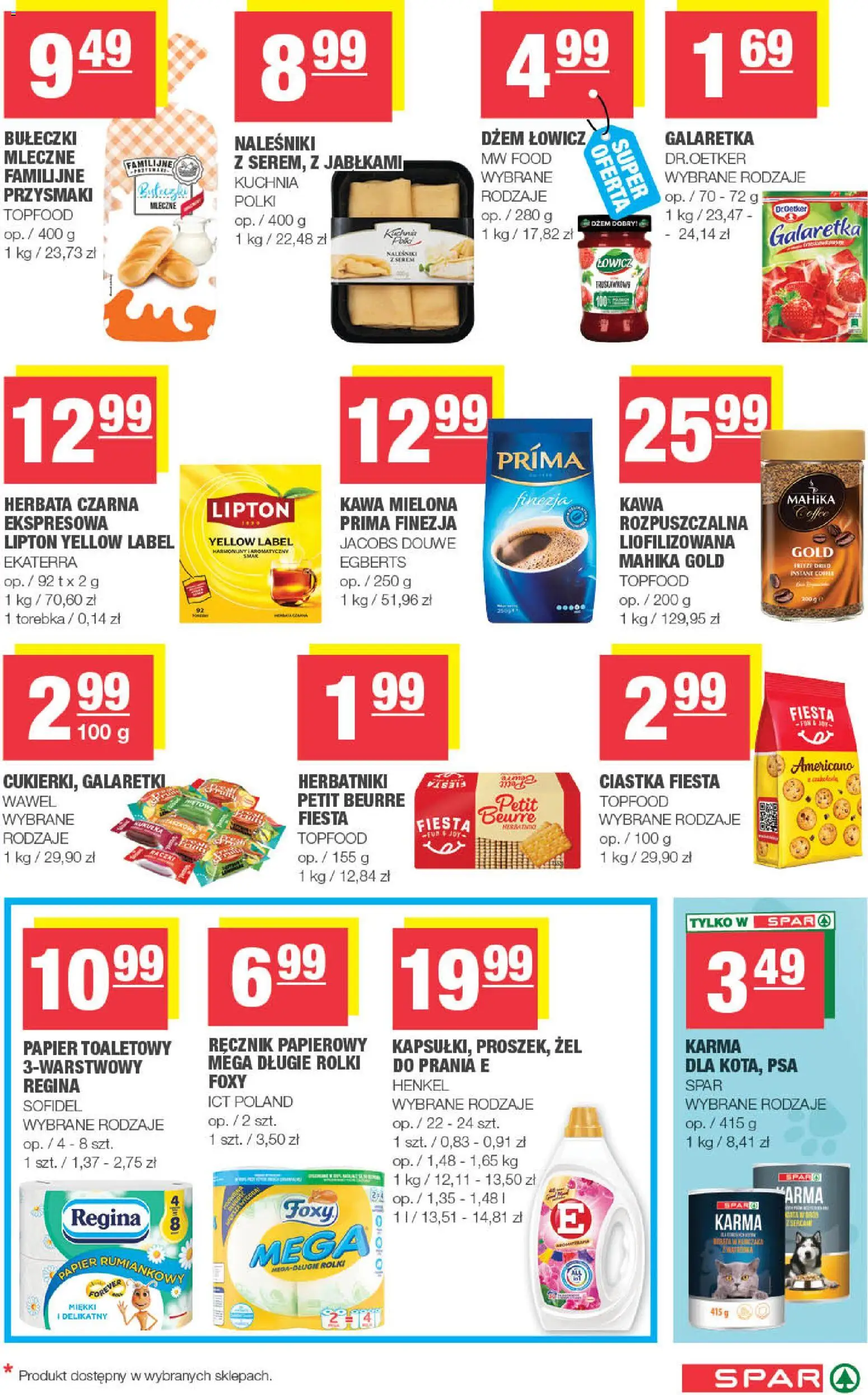 Spar gazetka od 17.06.2026 | Strona: 5 | Produkty: Galaretki, Galaretka, Rolki, Naleśniki
