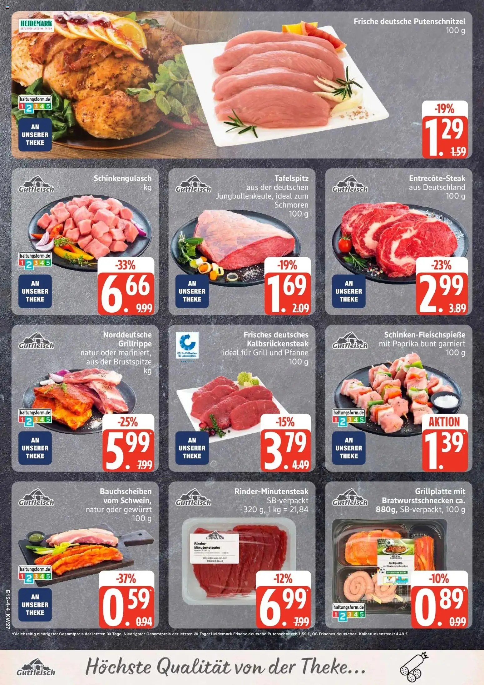 Edeka - EDEKA: Wochenangebote – gültig ab 28.06.2026 | Seite: 4 | Produkte: Tafelspitz, Grill, Theke, Paprika