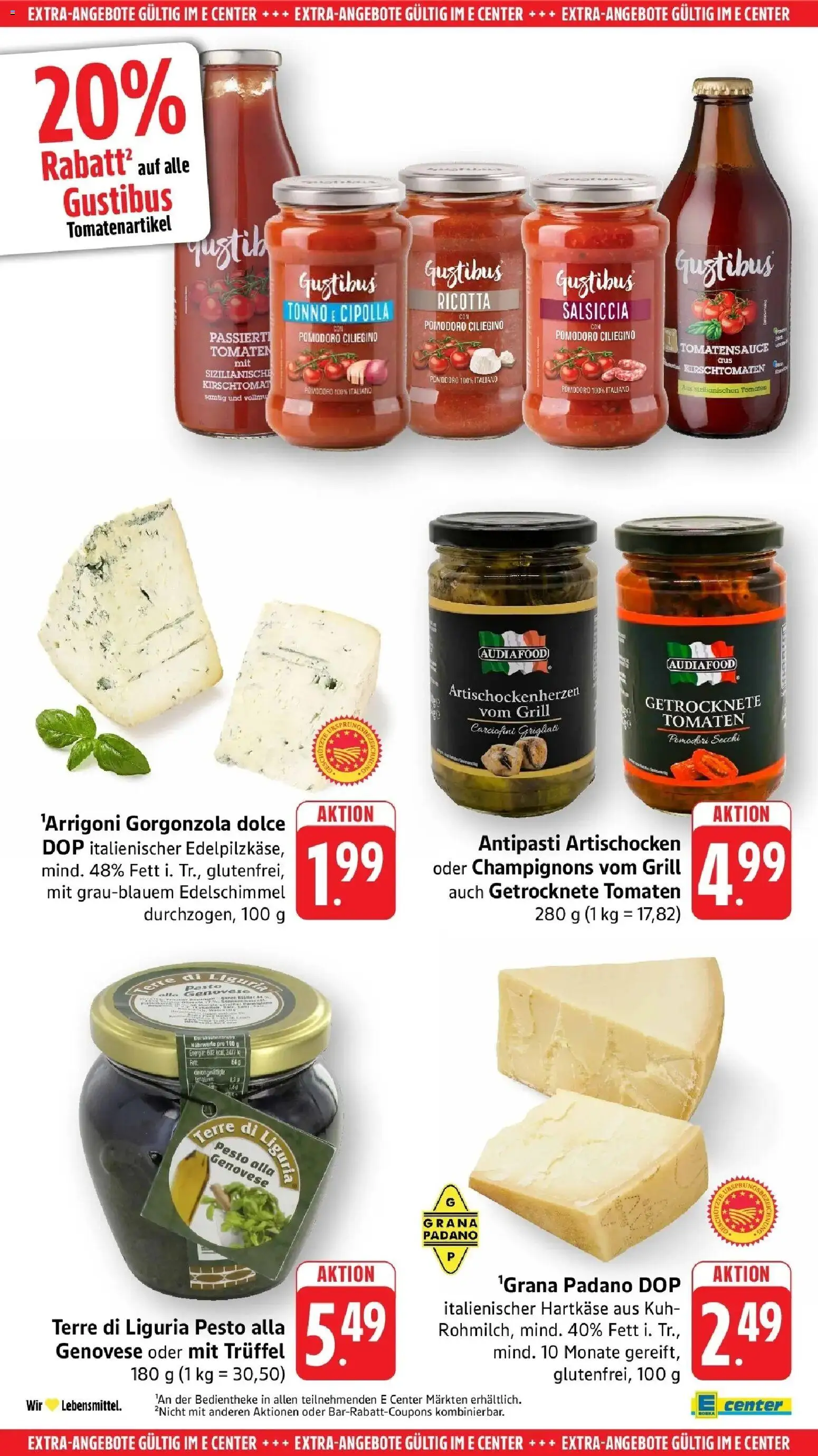 E center Prospekt Laupheim – gültig ab 17.05.2026 | Seite: 53 | Produkte: Grill, Tomaten, Champignons