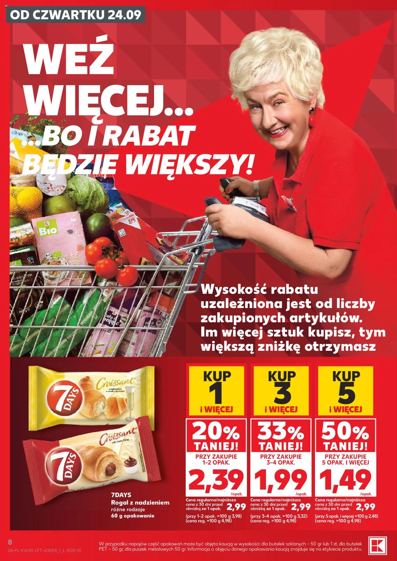 Kaufland Polsko leták od 24.09.2026 | Strana: 8 | Produkty: Croissant