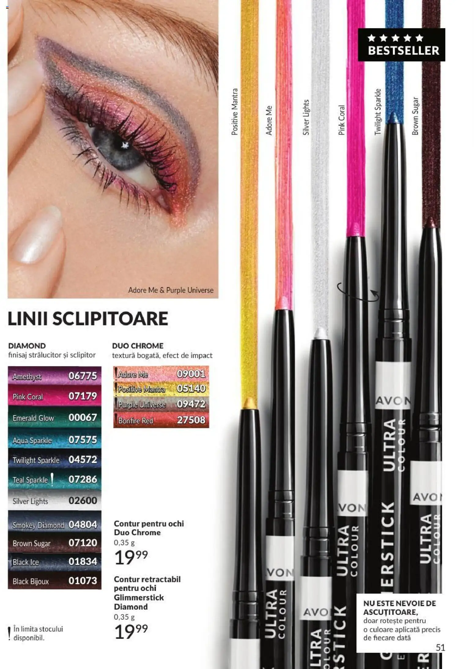 Noul catalog Avon – valabil de la 01.09.2026 | Pagină: 51 | Produse: Finisaj, Impact, Aqua, Black