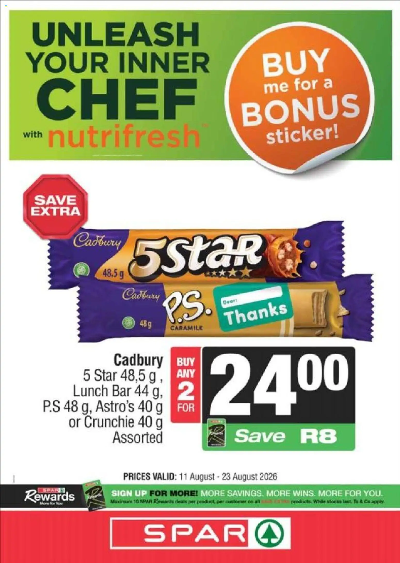 New Spar catalogue – valid from 11/08/2026 | Page: 5
