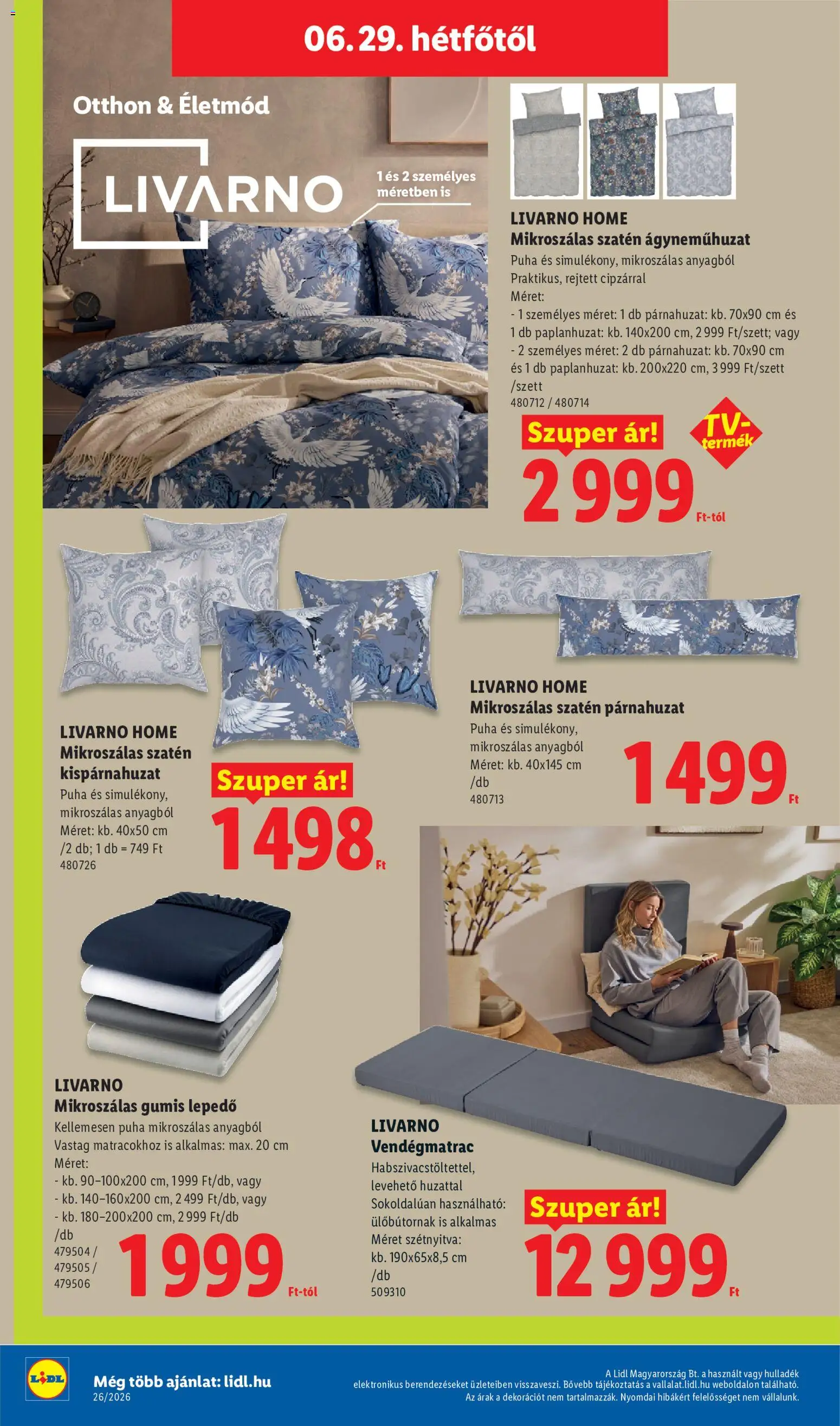 Lidl akciós ujság - amely érvényes a következő dátumtól: 25.06.2026 | Oldal: 56