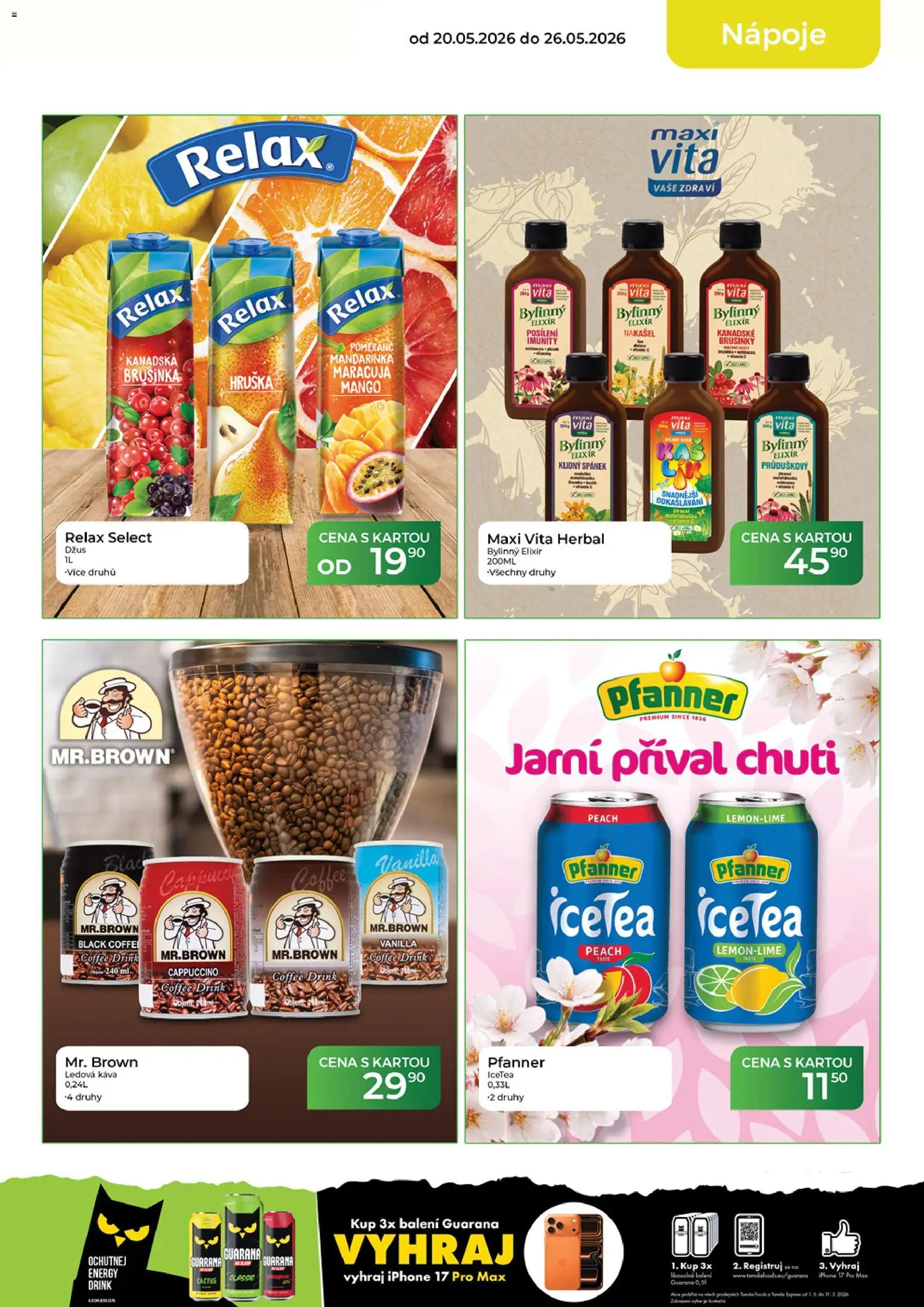 Tamda Foods leták od 20.05.2026 | Strana: 13 | Produkty: Mango, Káva, Brusinky, Cappuccino