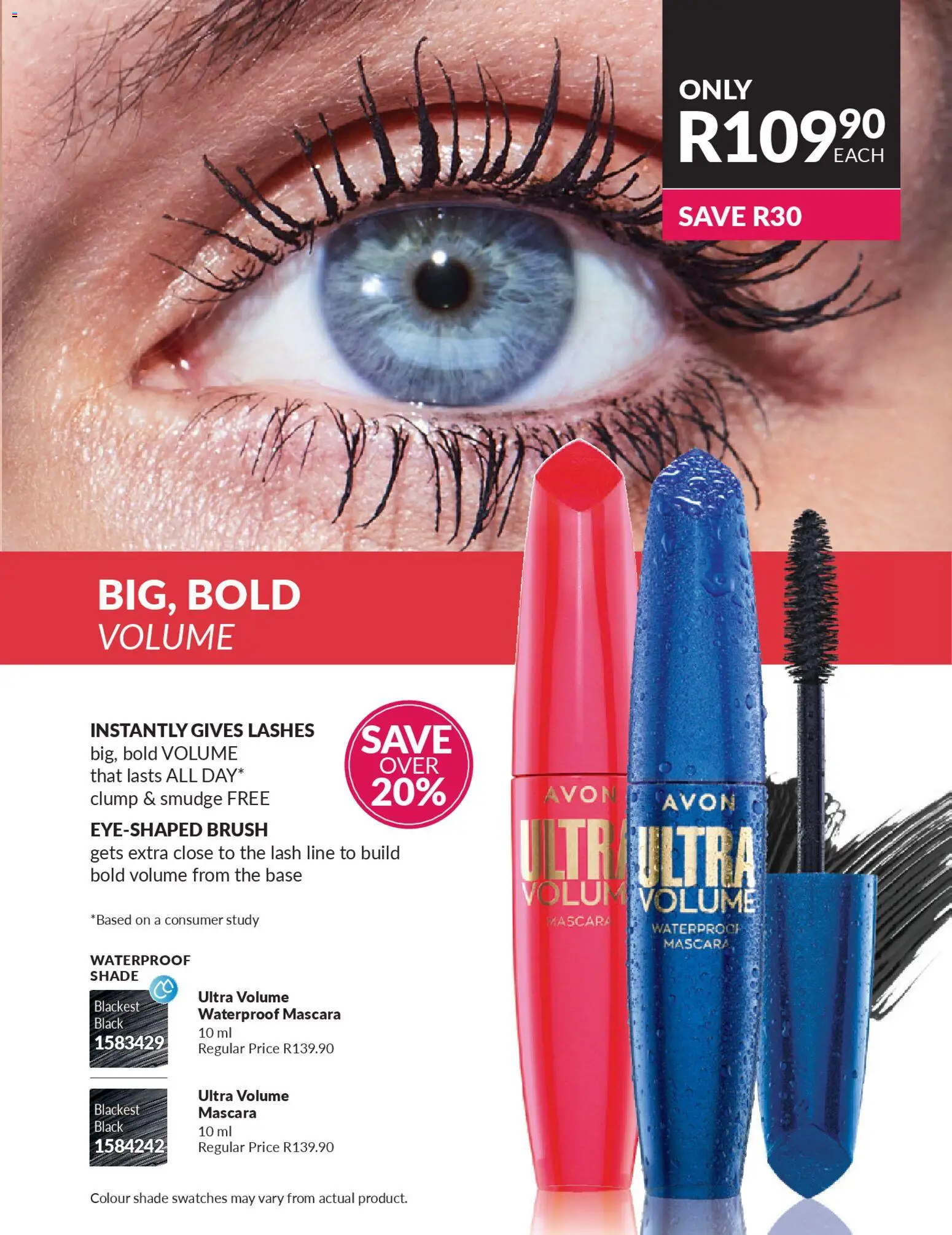 New Avon catalogue – valid from 01.04.2026 | Page: 81 | Products: Brush, Mascara