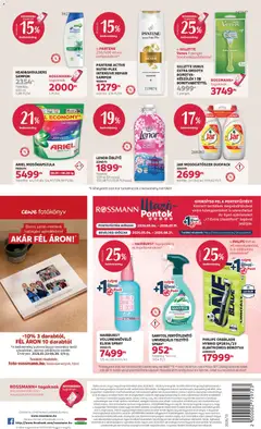 Rossmann akciós újság - amely érvényes a következő dátumtól: 15.06.2026 | Oldal: 24