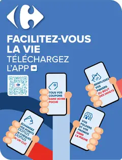 VOS FOLDERS ET VOS PROMOS DANS LA POCHE, Vos folders et vos promos dans la poche - Voorbeeld van een folder van Carrefour, geldig van 16/07/2026 | Pagina: 3 | Producten: La, Folders