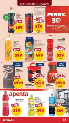 TCHIBO AROMATICO SZEMES KÁVÉ, 2-féle 1 kg - amely érvényes a következő dátumtól: 04.06.2026 | Oldal: 16