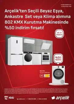 16.06.2026 tarihinden itibaren geçerli olan Arçelik kataloğu önizlemesi