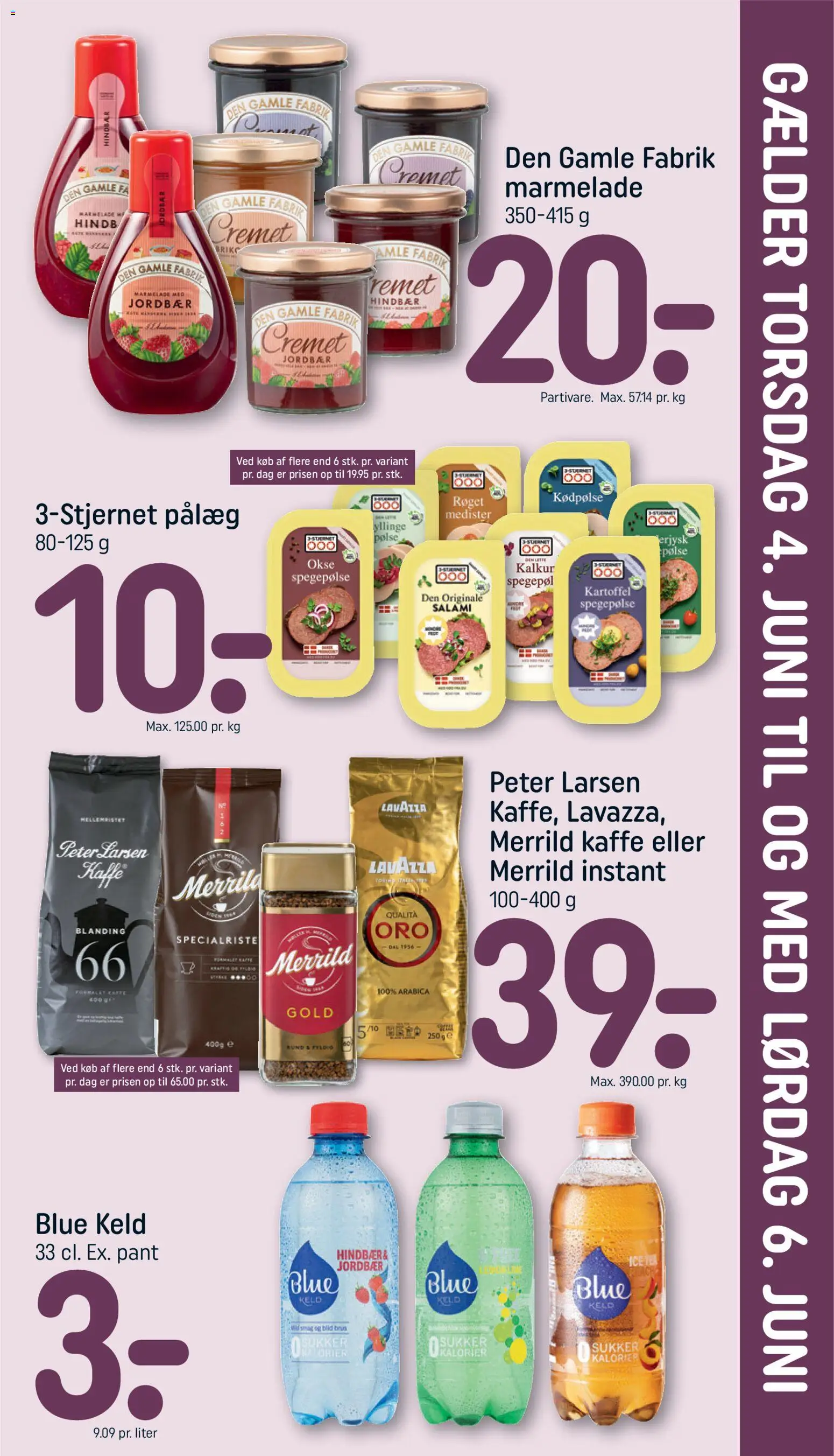Rema 1000 tilbudsavis – gyldig fra 31.05.2026 | Side: 27 | Produkter: Kaffe, Pålæg, Spegepølse, Marmelade