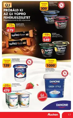Auchan akciós újság Szolnok - amely érvényes a következő dátumtól: 2026.09.03. | Oldal: 17