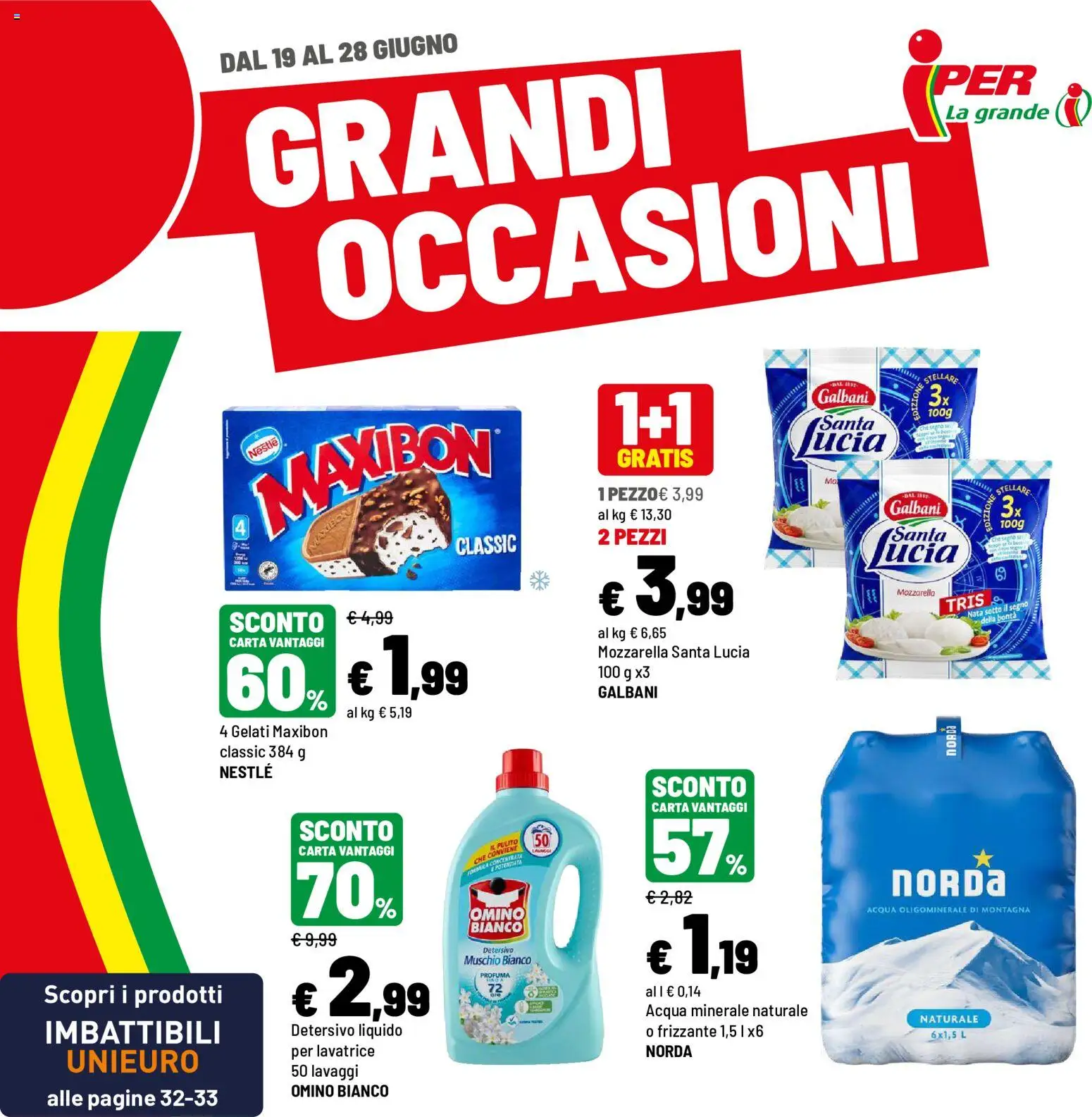 Volantino Iper del 19.06.2026 | Pagina: 1