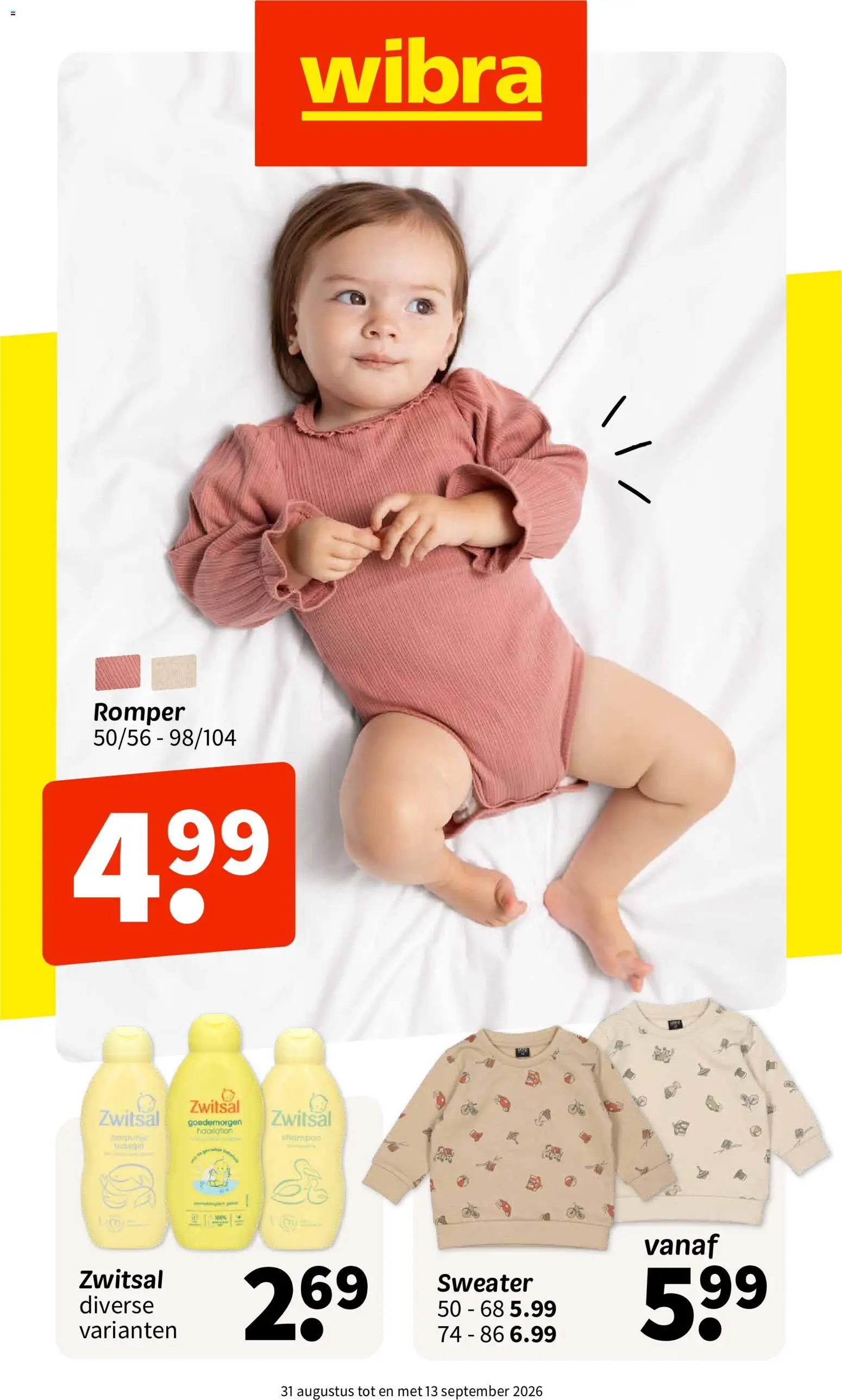{H1} | Pagina: 1 | Producten: Wasgel, Sweater, Shampoo