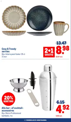 Makro folder - Non food - Voorbeeld van een folder van Makro, geldig van 21-10-2026 | Pagina: 26 | Producten: Servies, Beker
