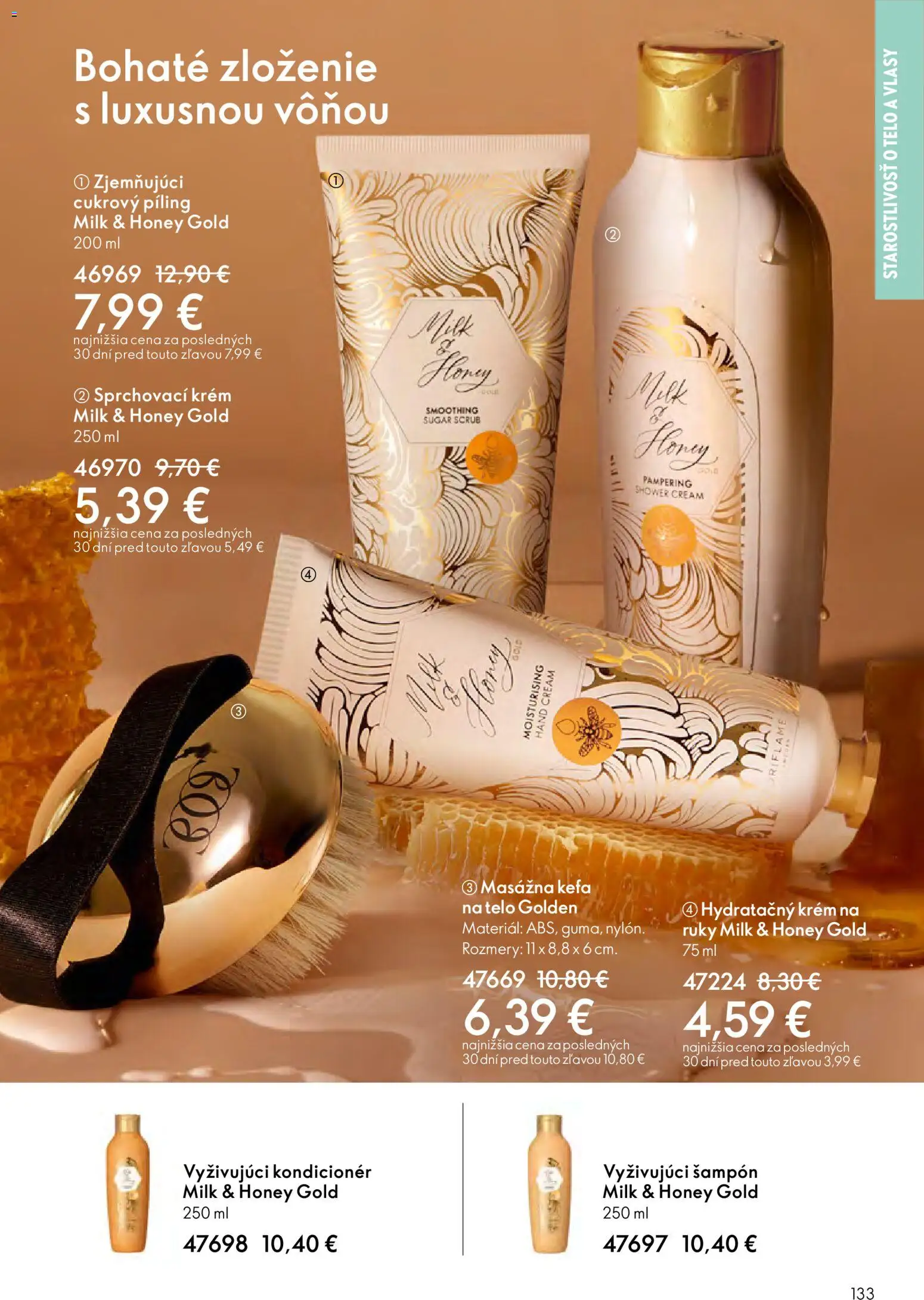 Nové Oriflame akcie – leták je platný od 27.05.2026 | Strana: 133 | Produkty: Šampón, Kondicionér, Kefa, Krém