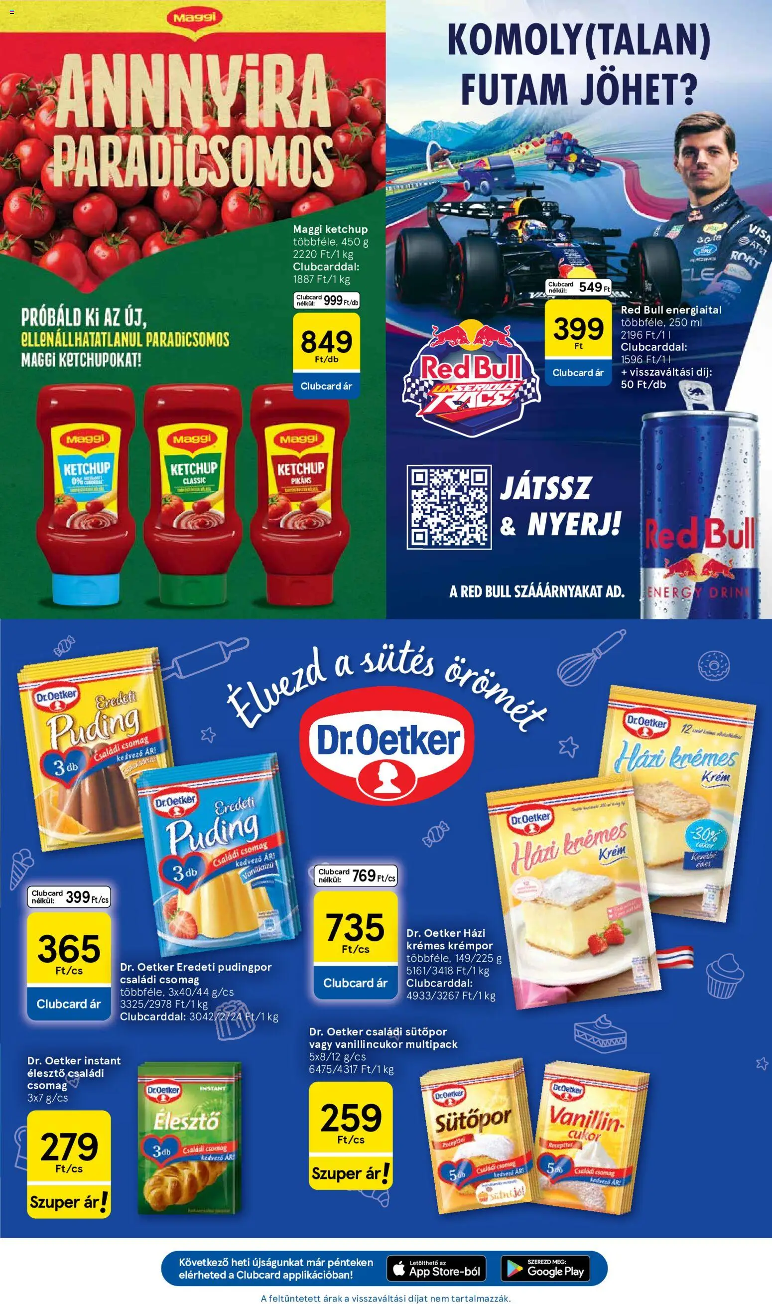 Tesco akciós ujság - amely érvényes a következő dátumtól: 2026.08.27. | Oldal: 21 | Termékek: Dr. Oetker, Vanillincukor, Ketchup, Cukor