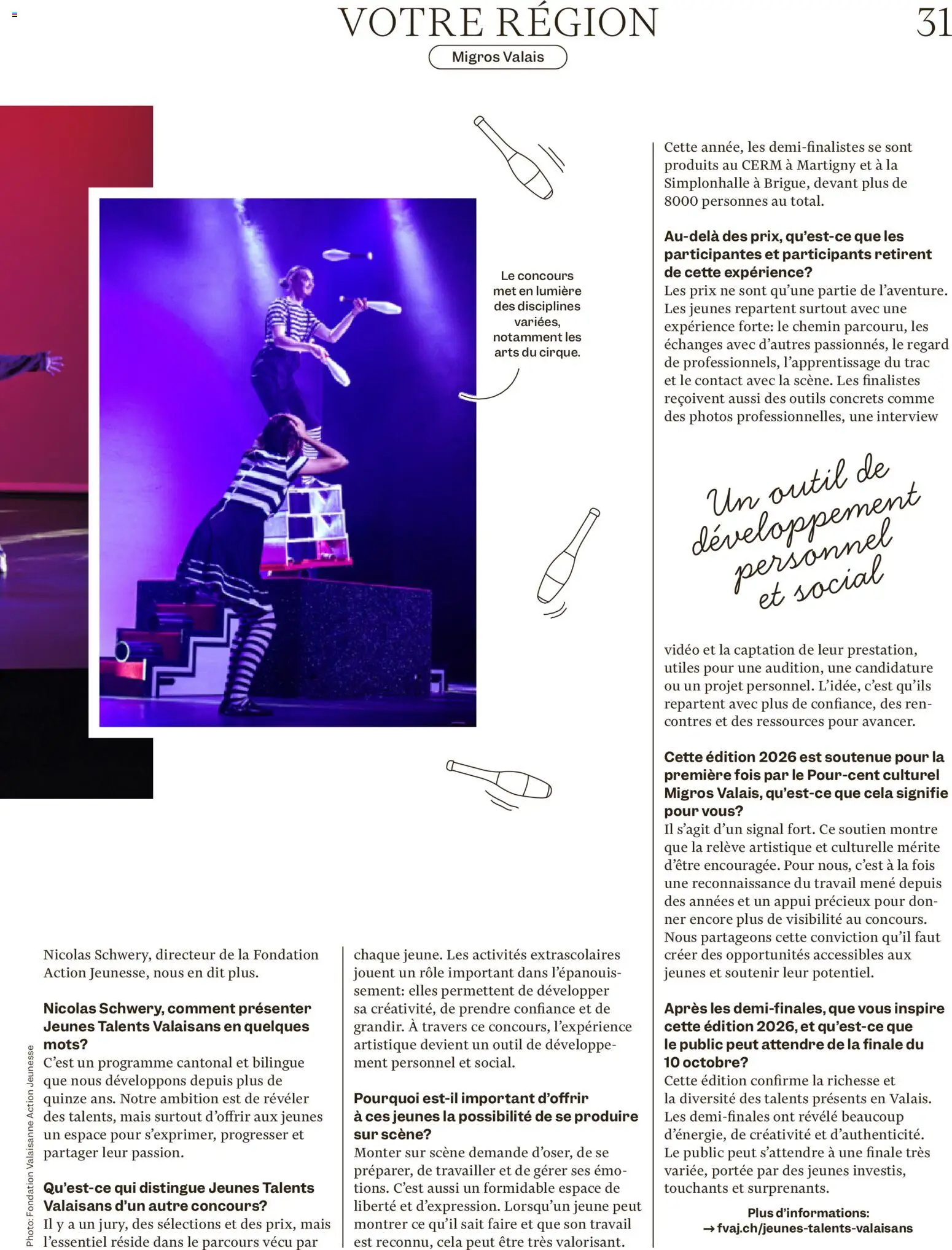 Migros aktionen Magazine FR – gültig ab 26.08.2026 | Seite: 31
