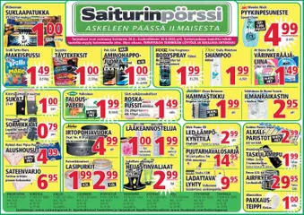 Saiturinpörssi-mainoslehti voimassa 24/09/2026 alkaen
