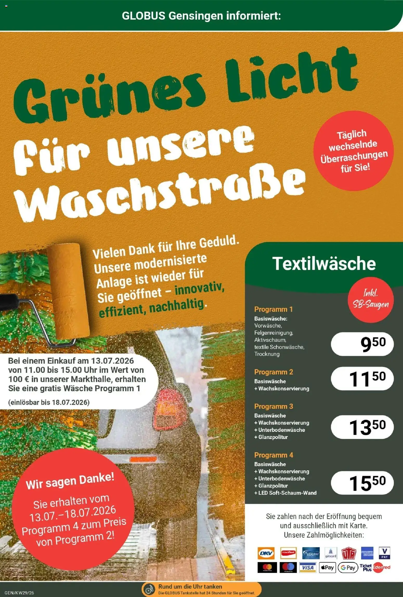 Globus Prospekt Gensingen – gültig ab 13.07.2026 | Seite: 27 | Produkte: Uhr