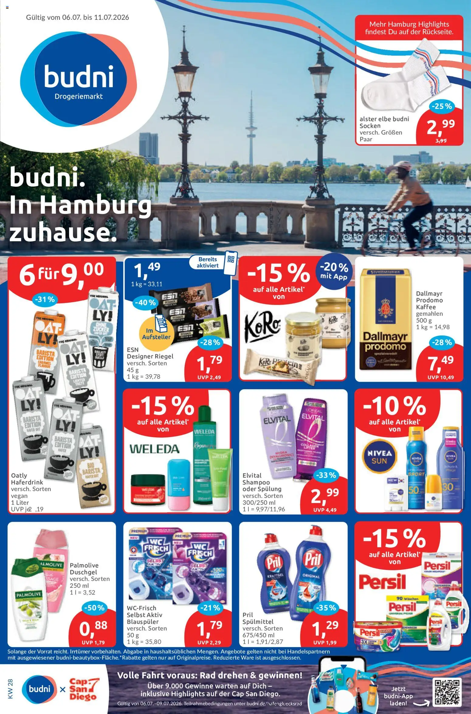 Budni Prospekt | 06.07.2026 | Wie erhält man einen begrenzten Rabatt? | Deutschland
