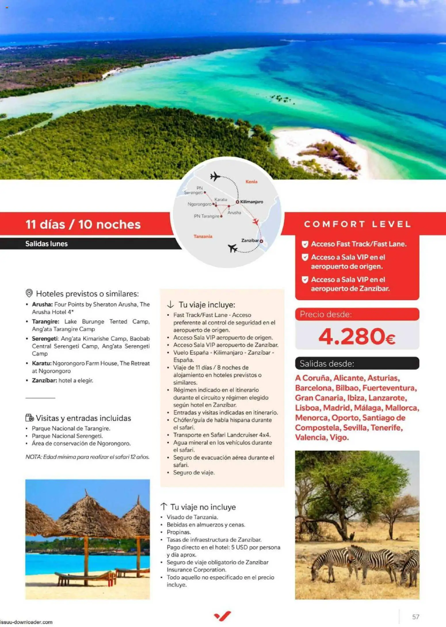 Halcón Viajes Comfort level 2026 │ válido desde el 04.06.2026 | Página: 57 | Productos: Agua mineral