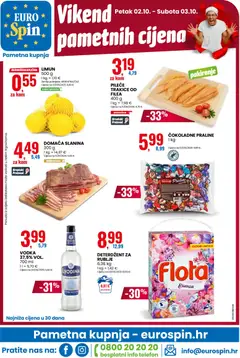 ČOKOLADNE PRALINE, 1 kg - Pregled kataloga iz trgovine Eurospin, vrijedi od 30.09.2026 | Stranica: 24