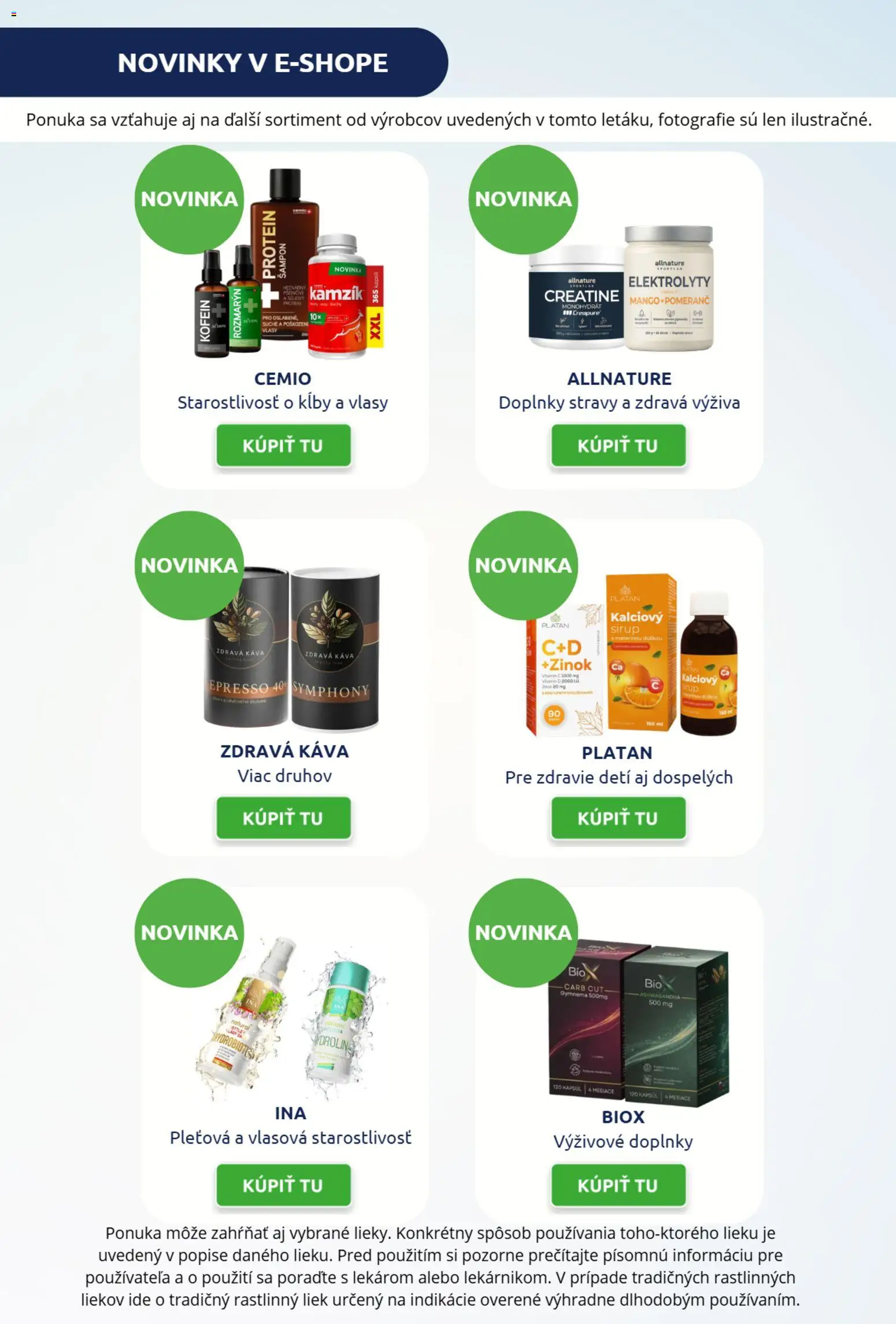 Nové BENU Lekáreň akcie – leták je platný od 01.10.2026 | Strana: 4 | Produkty: Káva, Sirup, Šampón, Mango