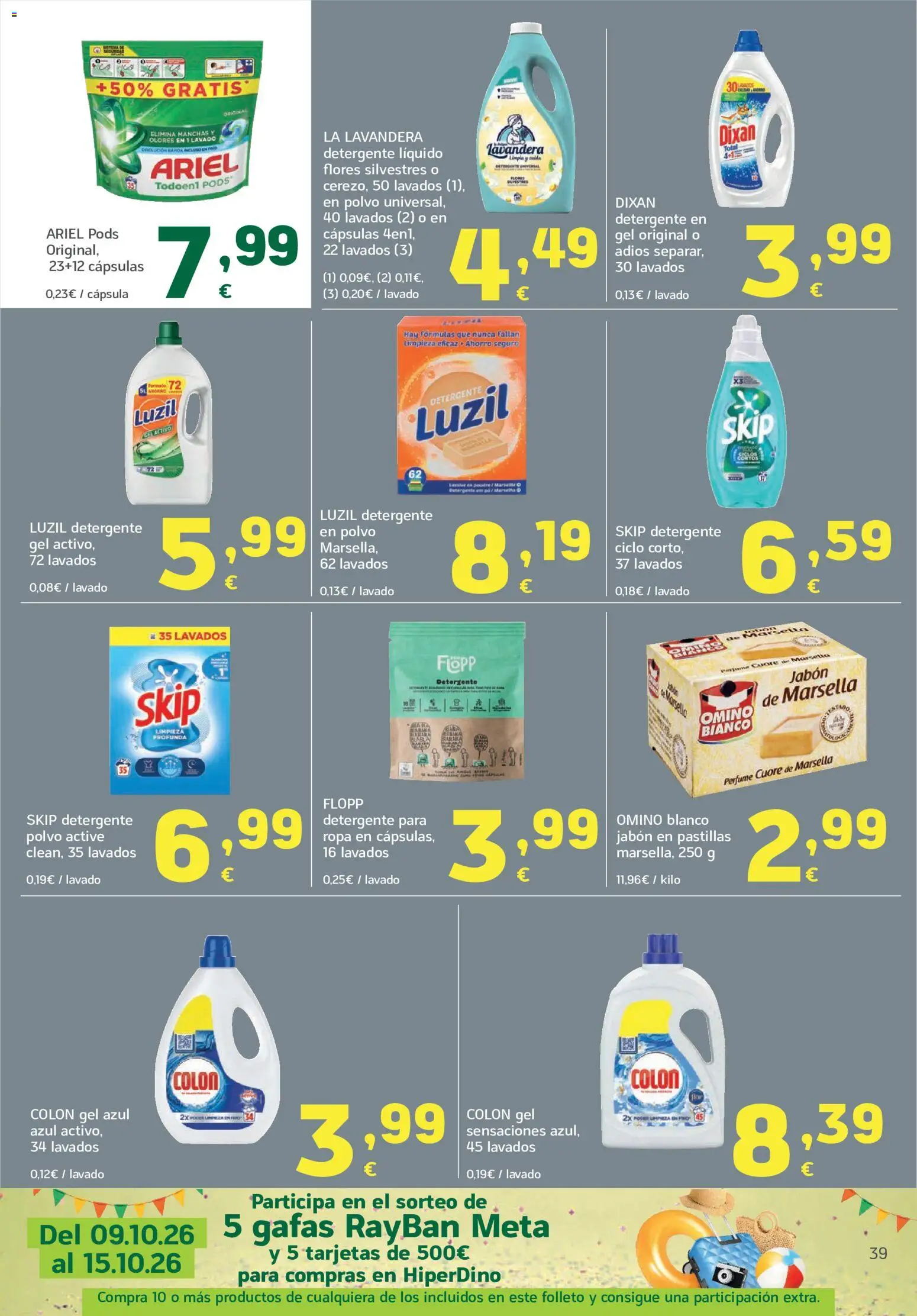 HiperDino folleto │ válido desde el 13/10/2026 | Página: 39