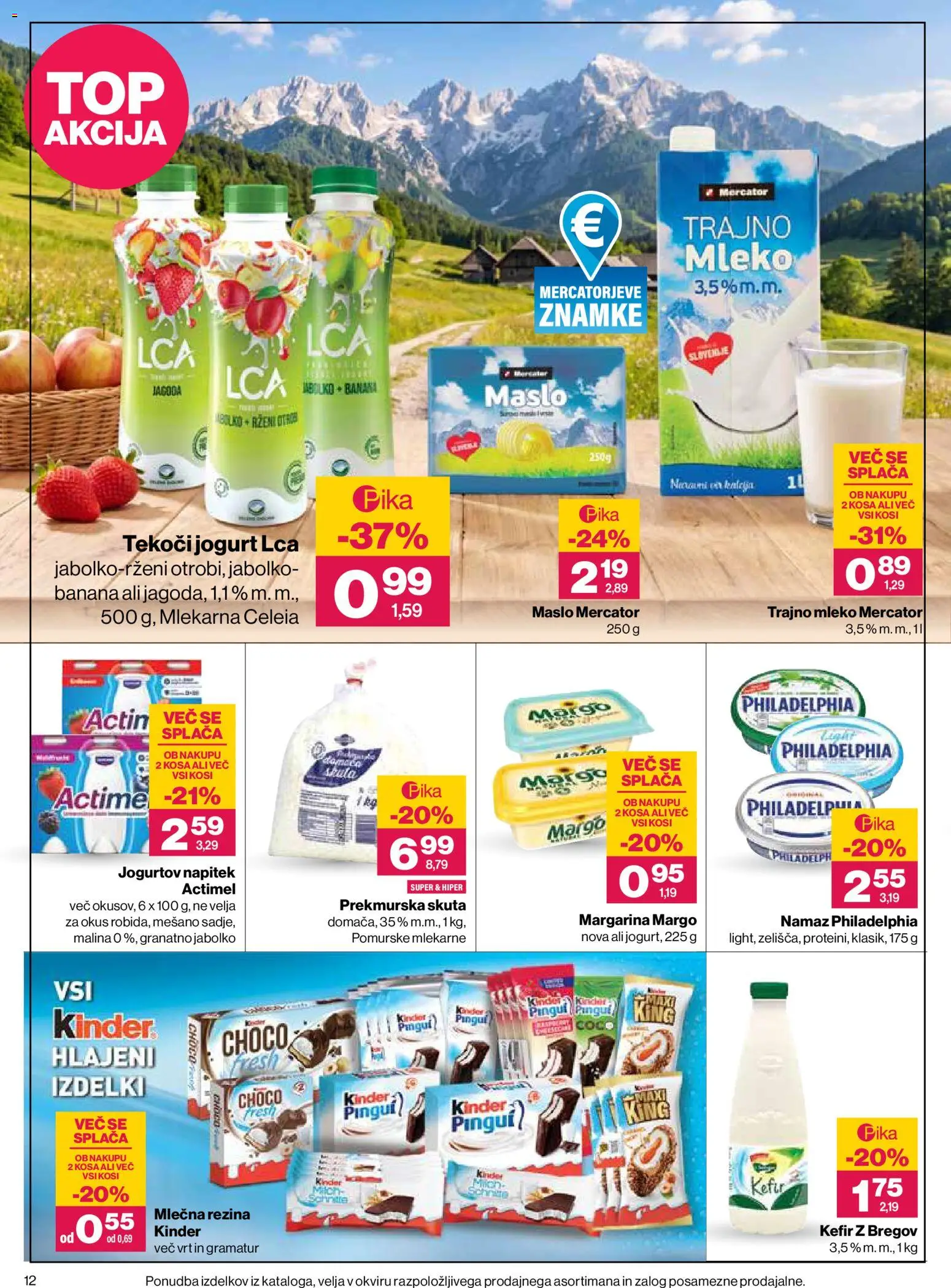 Novi Mercator katalog ponudbe – veljaven od 10.09.2026 | Stran: 12