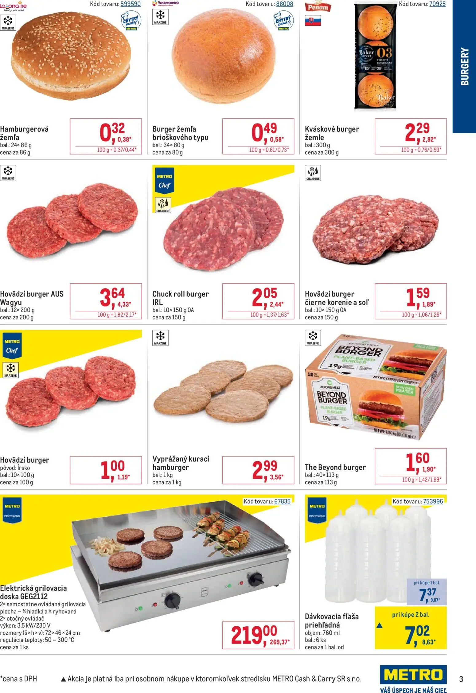 Nové Metro akcie – leták je platný od 01.06.2026 | Strana: 3 | Produkty: Čierne korenie, Korenie, Soľ