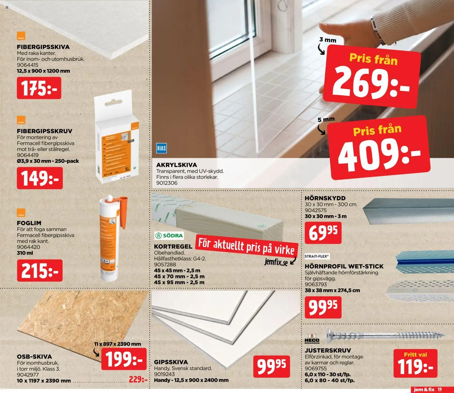 Jem & Fix reklamblad aktuell från 06/07/2026 | Sida: 19