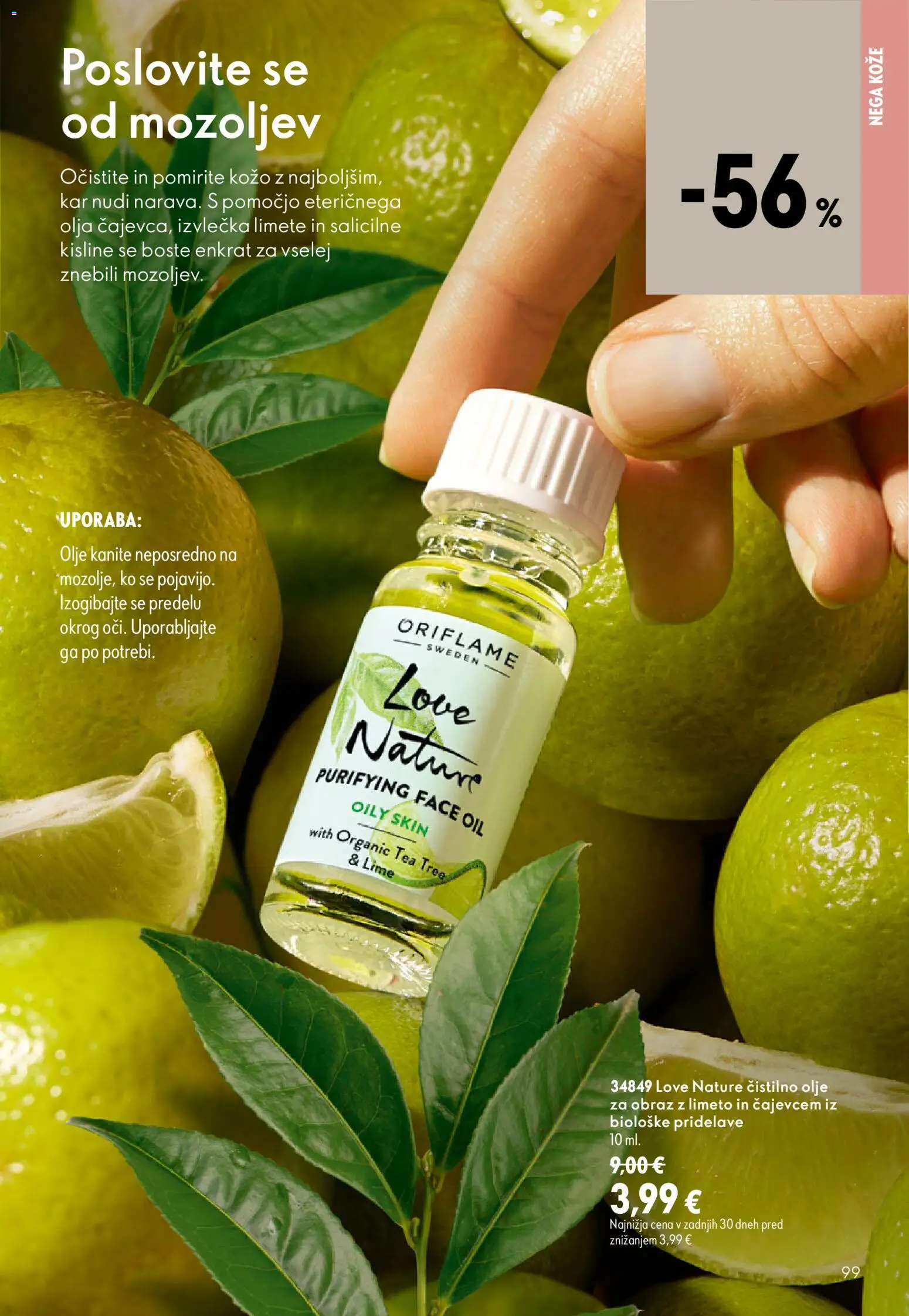 Novi Oriflame katalog ponudbe – veljaven od 26.08.2026 | Stran: 99 | Izdelki: Olje