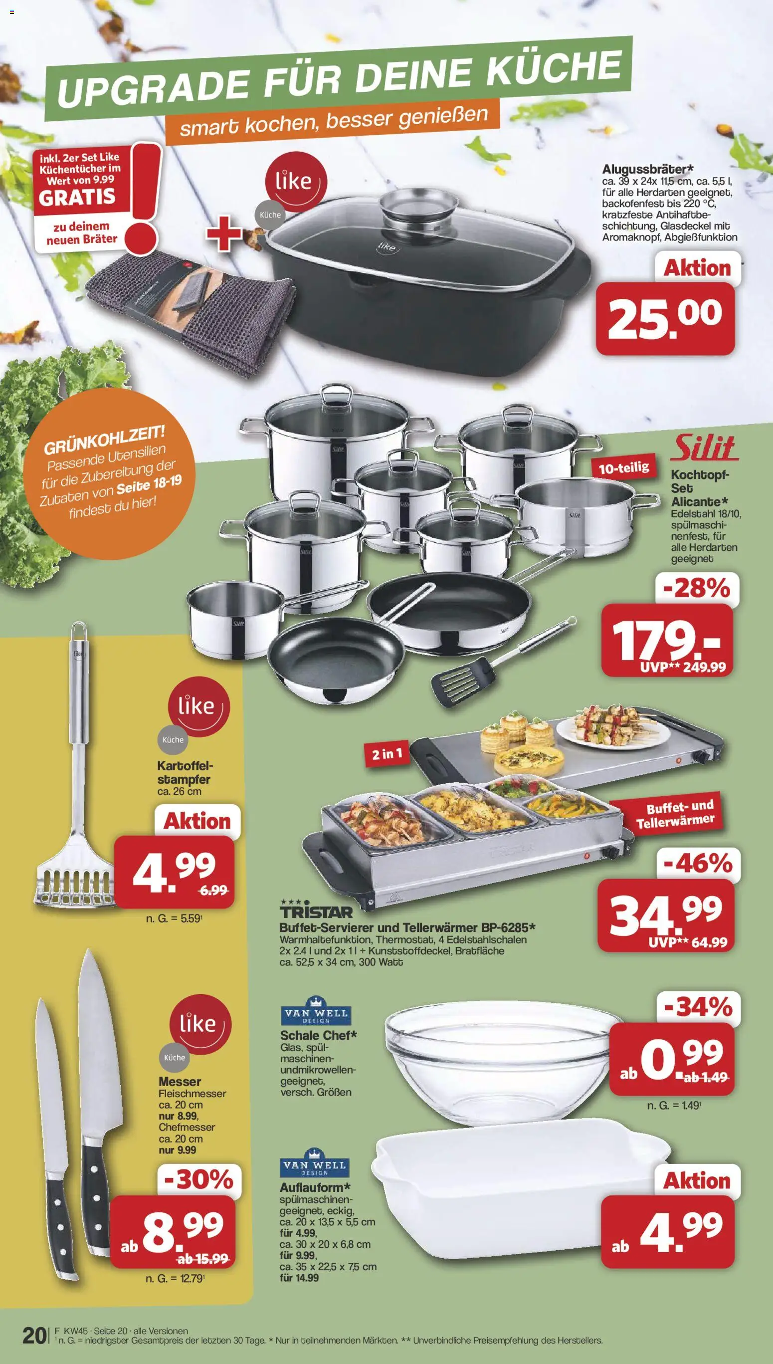 Famila Nordwest Kusten Days – gültig ab 02.11.2026 | Seite: 20 | Produkte: Küche