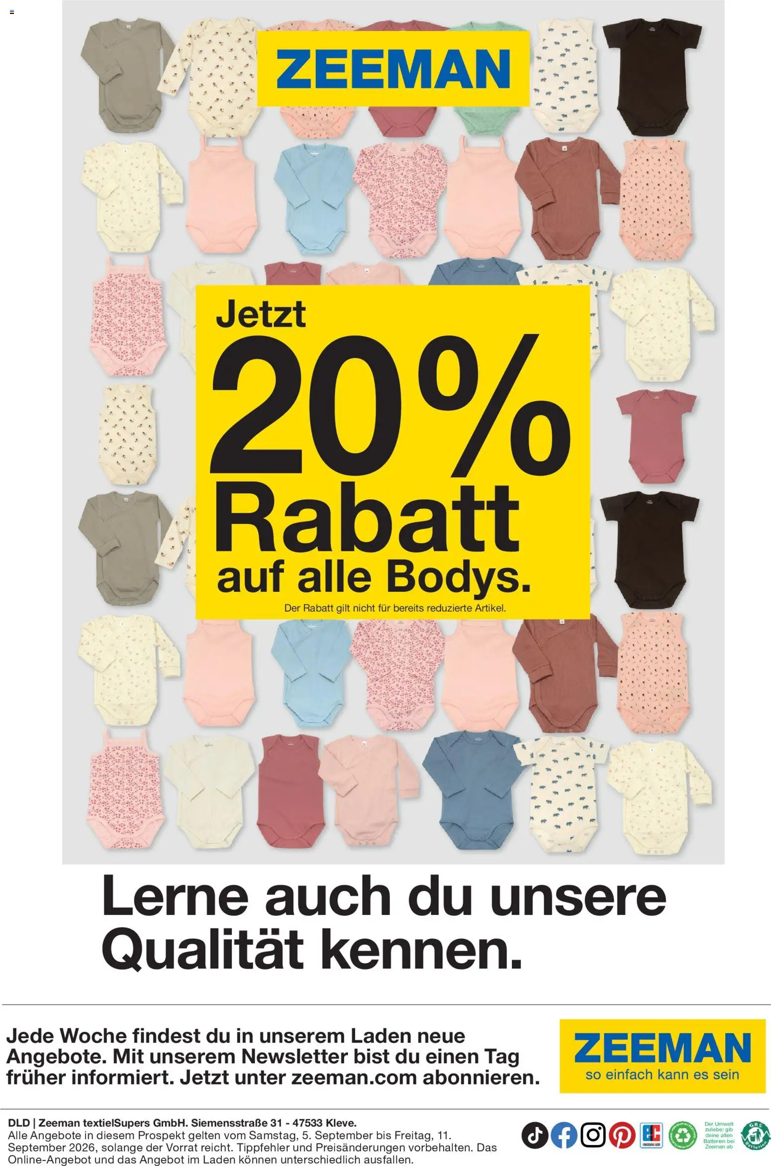 Zeeman Prospekt – gültig ab 05.09.2026 | Seite: 16 | Produkte: Batterien