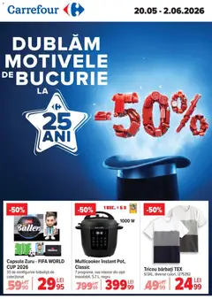 Ofertele Carrefour valabile de la 20.05.2026