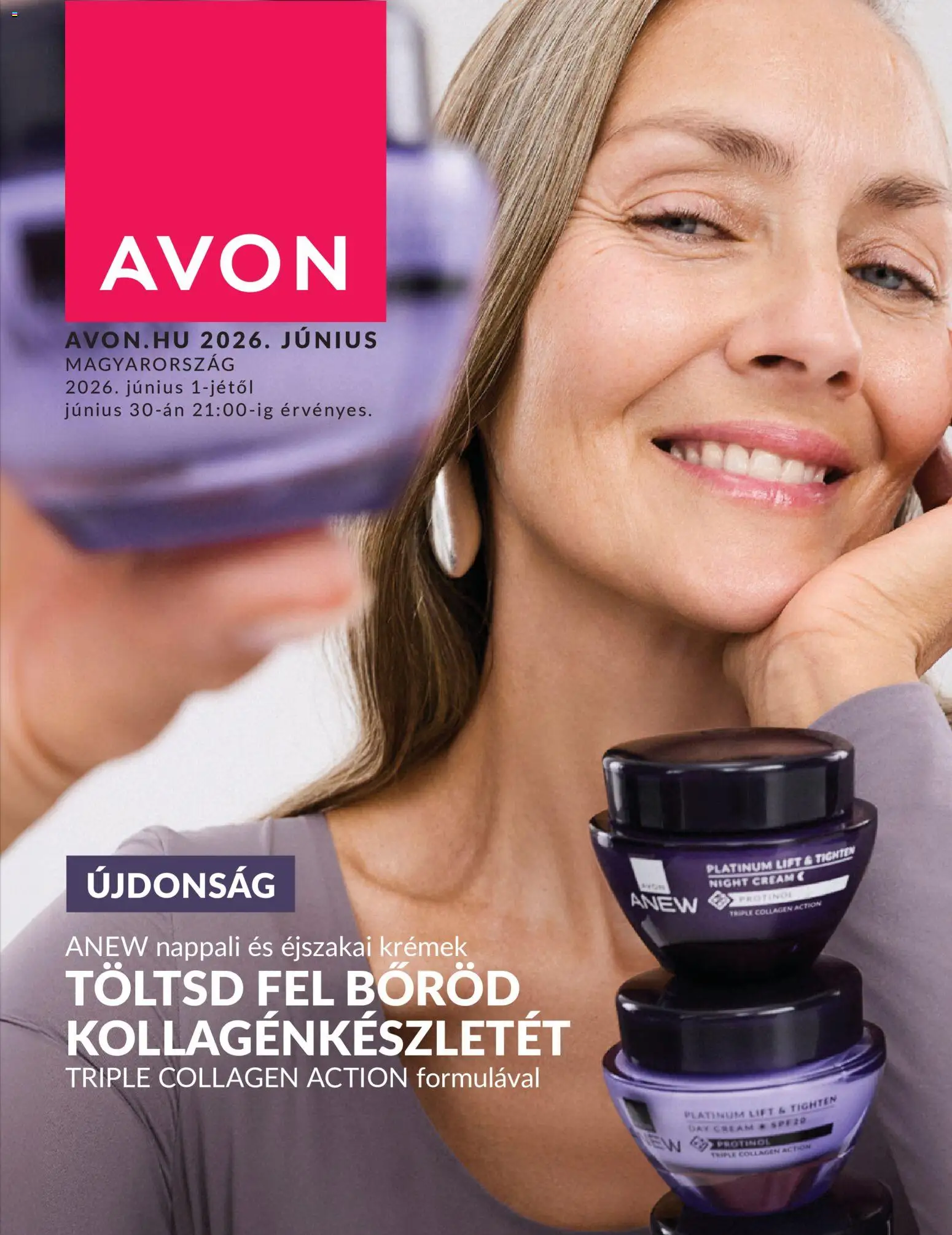 Avon akciós ujság - amely érvényes a következő dátumtól: 01.06.2026 | Oldal: 1