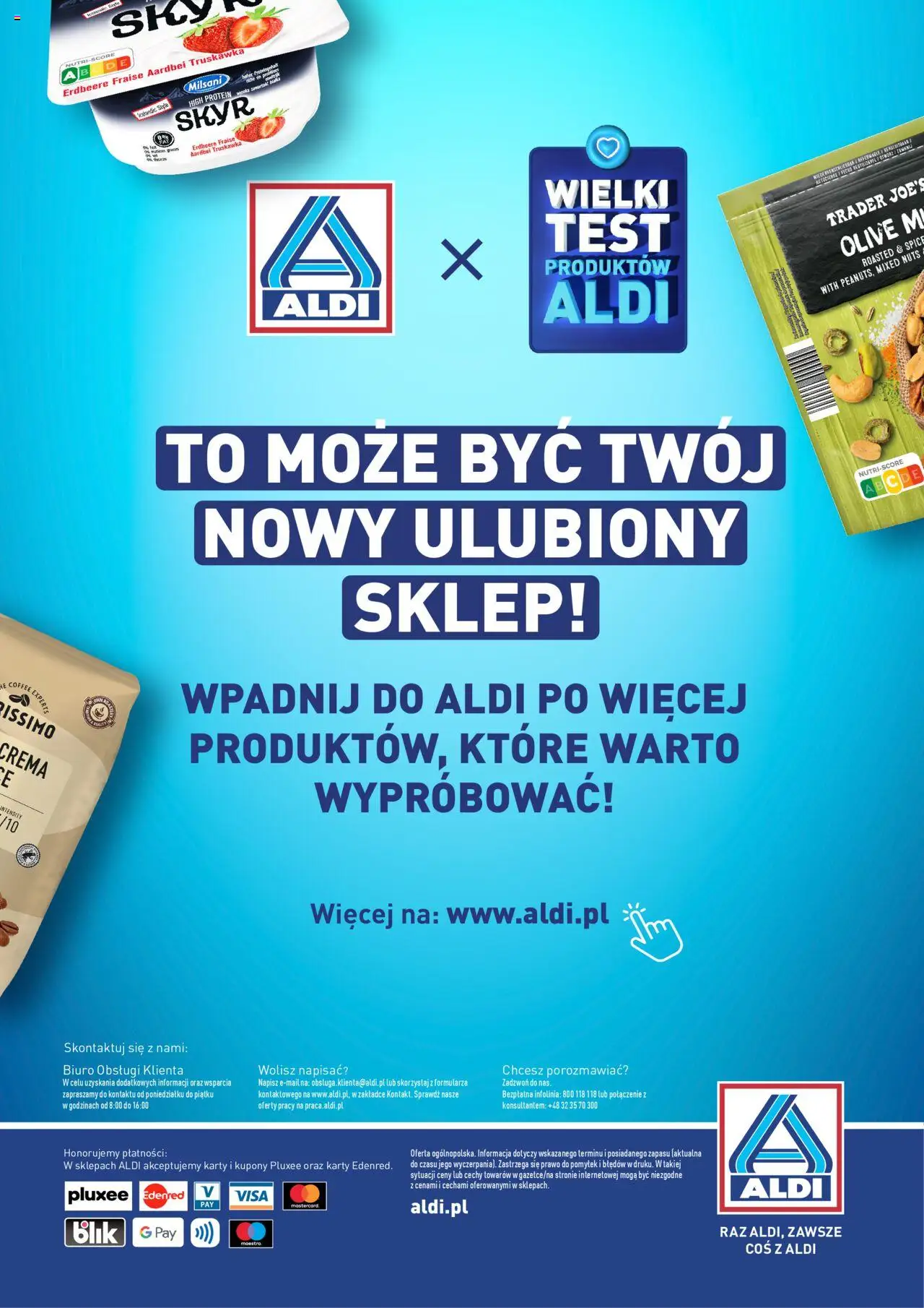 Aldi Gazetka - Wielki test od 04.11.2024 | Strona: 38 | Produkty: High Protein, Skyr