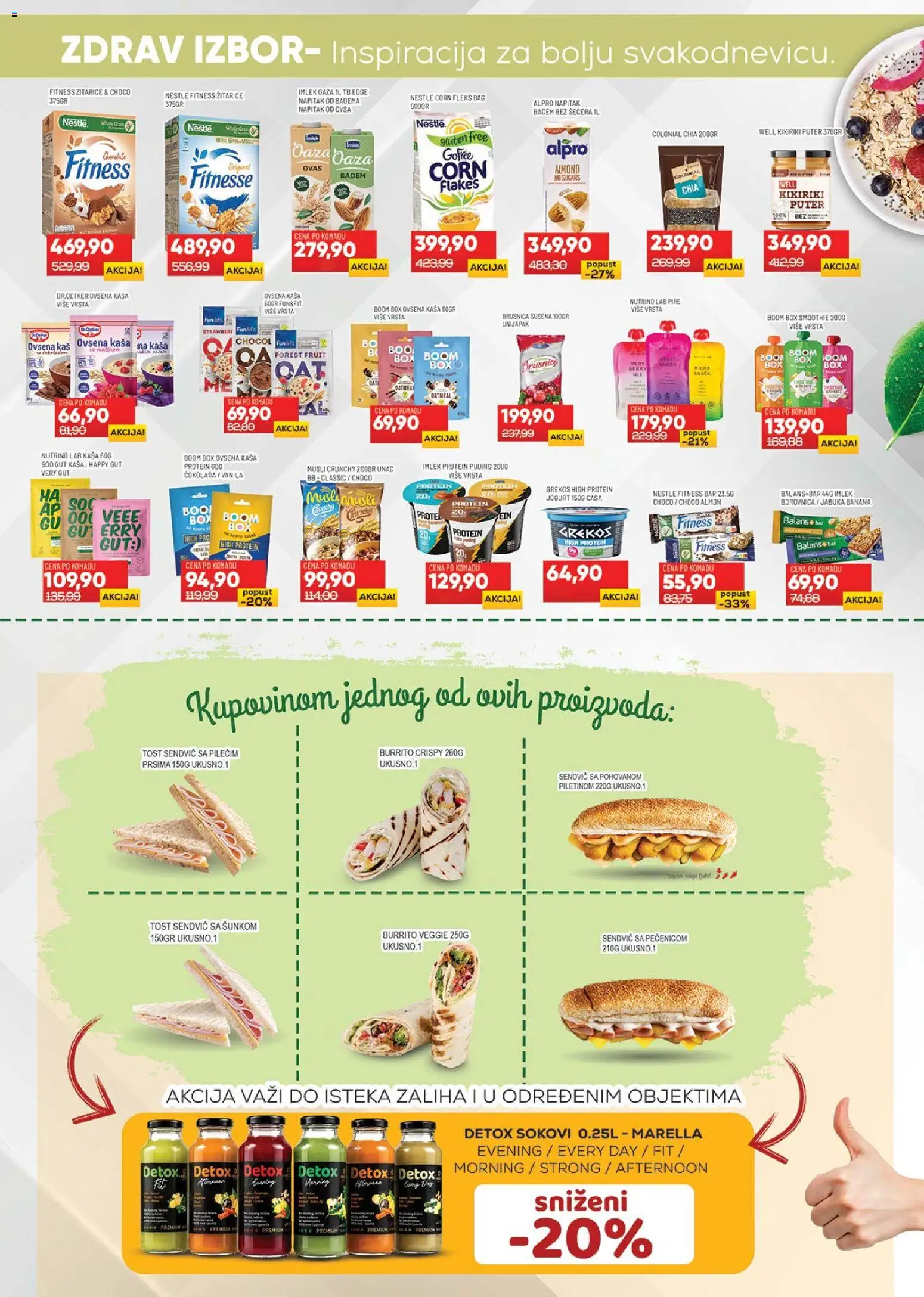 Medius katalog - važi od 19.05.2026 | Strana: 7 | Proizvode: Ovsena kaša, Puding, Musli, Jogurt