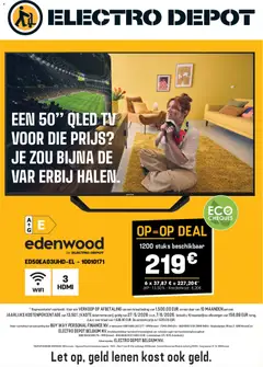 Electro Depot folder - Voorbeeld van een folder van Electro Depot, geldig van 27.05.2026
