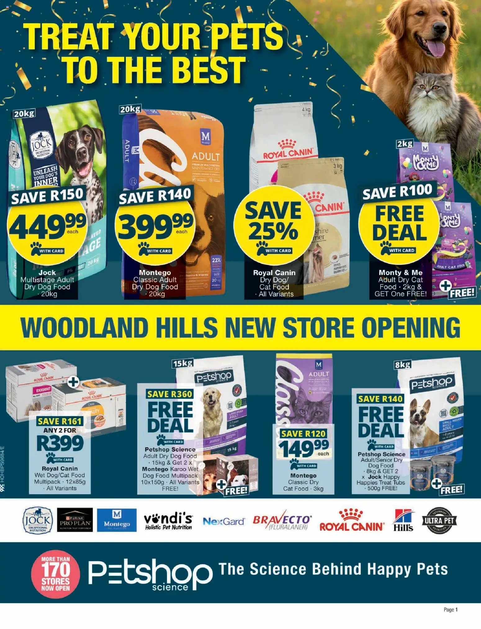 New Checkers catalogue – valid from 20.04.2026 | Page: 1 | Products: Cat food, Dog food